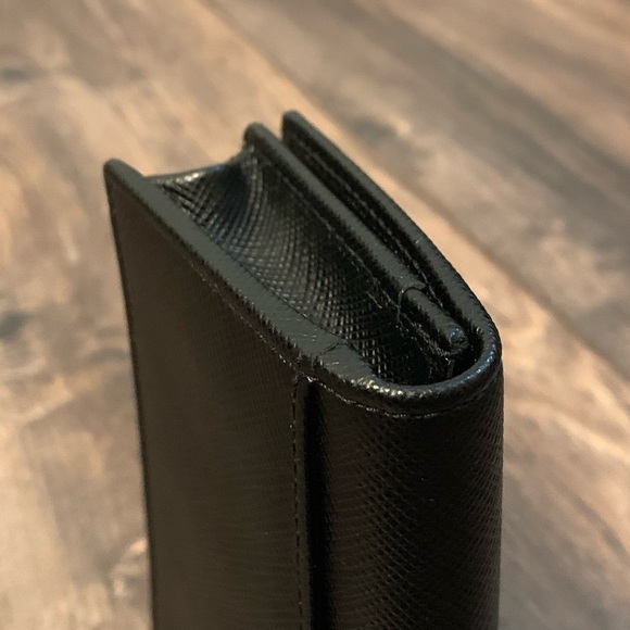 Prada Nero (Black) Saffiano Leather Card Holder Case - Picture 6 of 15